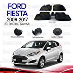Ford Fiesta 2009 - 2017 3D Havuzlu Oto Paspas Takımı