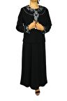 Kadın Siyah Taşlı Abiye Takım Vivendi WW8384
