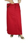 Kadın Kanvas Uzun Etek MNLS87001
