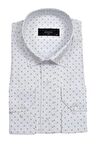 Erkek Puantiyeli Klasik Uzun Kol Gömlek BGL-ST02991