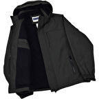 Erkek Büyük Beden Kapüşonlu Spor Mont 99497 BGL-ST04181