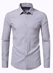 Erkek Slim Fitt Uzun Kol Gömlek 2290 BGL-ST04378