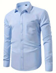 Erkek Klasik Uzun Kol Gömlek 3400 BGL-ST04400