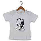 Atatürk  Baskılı Çocuk Tişört BGL-ST04548