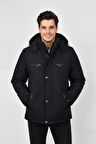 Erkek Kapüşonlu Spor Mont Regular Fit 3335 BGL-ST04902