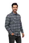 Erkek Kışlık Çift Cep Kapaklı Gömlek BGL-ST04931