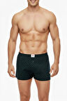 Erkek Penye Baskı Desenli Boxer  BGL-ST05011