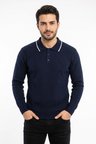 Erkek Spor Polo Yaka Mevsimlik Kazak BGL-ST05364
