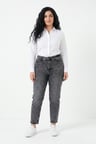 Kadın Yüksek Bel Mom Fit Jean Pantolon BGL-ST05450
