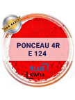 Lake Ponceau 4R 1 KG Kg Kırmızı E124 Yağ Bazlı Toz Gıda Boyası
