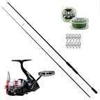 Ryuji Raptor 3000M - Remixon Double Black 240cm Spin Olta Seti