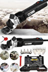 Sheep Clipper  Alman 8200 Çift Metal Şanzuman Koyun Keçi Kırkım Makinesi Ağır Hizmt Devir Ayarlı Bakır Sargı