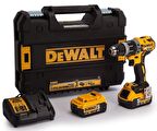Dewalt DCD796P2 18 Volt Siyah Çift Akülü Matkap Seti