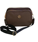 YENİ SEZON CASUAL ÜÇ BÖLMELİ ÇAPRAZ ASKILI, AYARLANABİLİR KOLON, KADIN OMUZ ÇANTASI