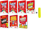 Kırmızı Beyaz Tekno 1.Sınıf 2.Dönem Tüm Dersler 7'li Set