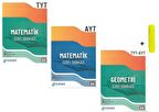 TYT AYT Matematik Geometri Soru Bankası Seti Yeni 3 Kitap