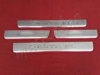 DB Chrome Hyundai Santa Fe Krom Kapı Eşiği 2007-2012 4 Parça P.Çelik