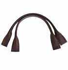 Gerçek Deri Kısa Pelikan Model Çanta Sapı Koyu Kahve Renk