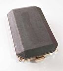 Abiye Çanta Kalıbı Dik Model Light Gold Metalli