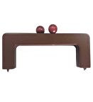 Özel Ahşap Burs Dikdörtgen Kahve Renk 20 cm