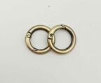 Açık Antik  Mini Yaylı Halka 2'Li