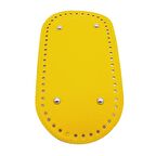 Suni Deri Sarı Renk 25X12 cm Oval Çanta Tabanı