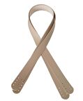 80X2.4 Cm Bej Renk Suni Deri Çanta Sapı
