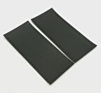 Suni Deri Tutma Sapı Siyah Simit Sap 17x7.5 Cm