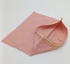 28X28 Cm Fermuarsız Dikilmiş Astar Pudra