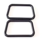 Akrilik Görünümlü Siyah Plastik Çanta Sapı