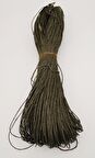 Koyu Haki Yeşil Renk Kağıt İp 200 Gr