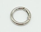 2 Cm Gümüş Yaylı Halka