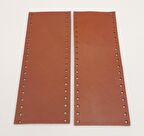 Taba Gerçek Deri Tutma Sapı 15X6 Cm Simit Sap