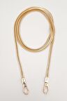 125 cm Light Gold Renk Kancalı Çanta Zinciri