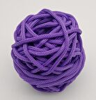 5 mm Lila Renk Polyester Makrome