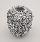 Confetti Kağıt İp Beyaz Gri Renk