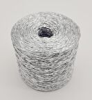 Özel Sarım Simli Kağıt İp Mat Açık Gri Renk