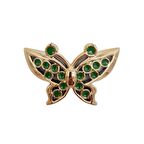 Plastik Kelebek Süs Light Gold Renk