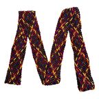 3 cm Renkli Simli Supra Örme Kolon 1 metre No:02