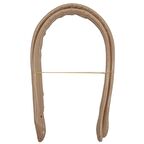 Parlak Rugan Deri Pelikan Model Çanta Sapı Bej Renk