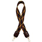 Ledi Supra Örgü Model Koyu Kahverengi Derili Çanta Sapı Light Gold Metalli