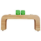 20 cm Açık Renk Ahşap Burs Açık Yeşil Renk Toplu