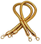 Angel Çanta Aksesuar Gold Renk Uzun Örme Çanta Sapı Light Gold Metal