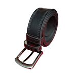 Erkek 4 Cm. Siyah Hakiki Deri (Vejetal Dana Derisi) 120 Cm. Gvn-0052