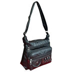 Kadın Çapraz Omuz Çantası Siyah Gvn-0074