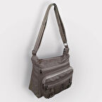 Kadın Çapraz Omuz Çantası Vizon Gvn-0088