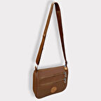 Kadın Küçük Boy Çapraz Omuz Çantası Taba gvn-0127