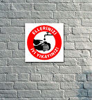 Uyarı Levhası 19x19 CM