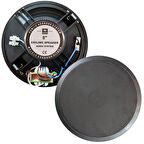 ALÇIPAN TAVAN HOPARLÖR 20CM 100V TRAFOLU SİYAH NWORK C-8BT