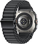 Galaxy Watch Ultra Uyumlu Metal Tokalı Hasır KORDON